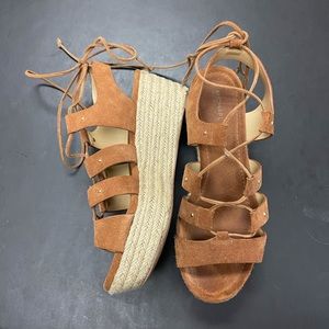 Michael Kors Suede Wedges